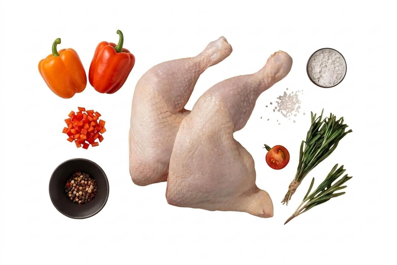 Frozen Chicken Leg Quarters