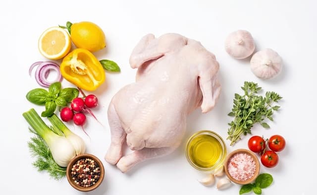 Whole Frozen Chicken